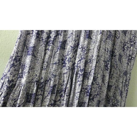 Rue21 Floral Maxi Dress Sundress Purple Summer Floral Y2K Size M Whimsy Goth - Picture 5 of 10